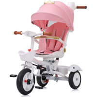 CHIPOLINO Tříkolka se stříškou Futuro 2v1 Princess