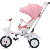 CHIPOLINO Tříkolka se stříškou Futuro 2v1 Princess