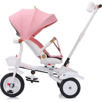 CHIPOLINO Tříkolka se stříškou Futuro 2v1 Princess