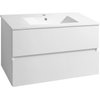 Aqualine PANEDA umyvadlová skříňka 99, 5x55x45, 2cm, bílá PN210