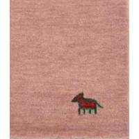 Ručně všívaný kusový koberec Asra wool pink