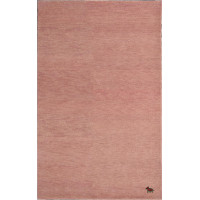 Ručně všívaný kusový koberec Asra wool pink