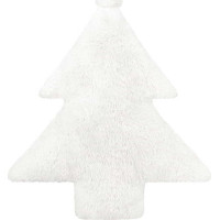 Tvarovaný polštář VÁNOČNÍ STROMEČEK - 45 cm - krémový