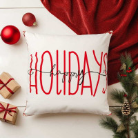Povlak na polštář COZY 40x40 cm - Happy Holidays