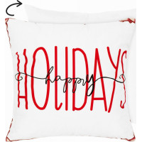 Povlak na polštář COZY 40x40 cm - Happy Holidays