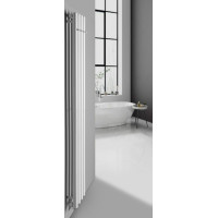 Sapho PILON otopné těleso 270x1800mm, se čtyřmi háčky pro ručník, bílá mat IZ121T