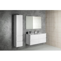 Aqualine PANEDA umyvadlová skříňka 119x55x45, 2cm, bílá PN212