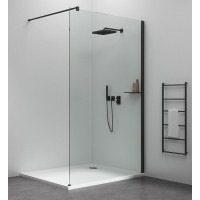 Polysan ESCA SHELF polička do profilu 230x120mm, černá mat ES8425