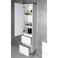 Aqualine PANEDA skříňka vysoká 35x165x31cm, levá/pravá, bílá PN165
