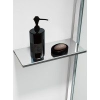 Polysan ESCA SHELF polička do profilu 230x120mm, chrom ES8410