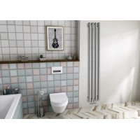 Sapho PILON otopné těleso 270x1800mm, se čtyřmi háčky pro ručník, chrom IZ120T