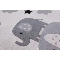 Dětský kusový koberec Natur Sloni