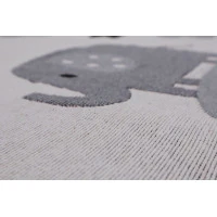 Dětský kusový koberec Natur Sloni