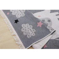 Dětský kusový koberec Natur Sloni