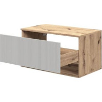 Koupelnová závěsná skříňka pod umyvadlo AVIOLA 80 cm - dub artisan/kašmír