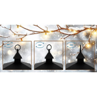 Dekorativní LED lampa MERRY 23,5x23,5x37 cm - Jesličky