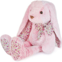 Doudou Histoire d´Ours Plyšový kamarád růžový králíček 50 cm