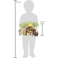small foot Vánoční dřevěný betlém