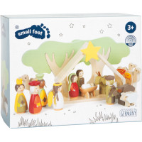 small foot Vánoční dřevěný betlém