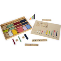 small foot Počítání v dřevěném boxu Educate
