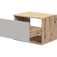 Koupelnová závěsná skříňka pod umyvadlo AVIOLA 60 cm - dub artisan/kašmír