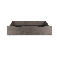 Šuplík pod postel z masivu borovice 97x69x19 cm - MAX 150 - šedý
