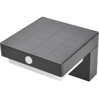 Solight LED solární nástěnné osvětlení Palermo, 5W, 400lm, 3000K