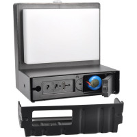 Solight LED solární nástěnné osvětlení Palermo, 5W, 400lm, 3000K