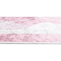 Dětský koberec EMMA - Srdíčka - růžový