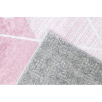 Dětský koberec EMMA - Srdíčka - růžový