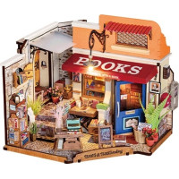 RoboTime Miniatura domečku Knihkupectví na rohu