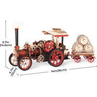 RoboTime 3D mechanická skládačka Parní stroj