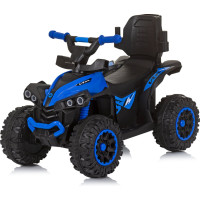 CHIPOLINO Odrážedlo se stříškou a vodící tyčí ATV Blue