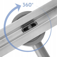 Odtokový sprchový žlab REA NEOX SLIM PRO - inox