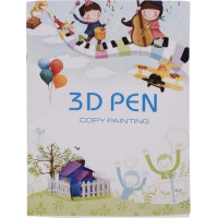 Kniha se šablonami pro 3D pero
