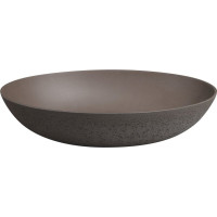 Sapho FORMIGO betonové umyvadlo na desku, 60x40cm, tmavě hnědá FG215