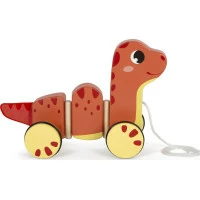 small foot Dřevěná tahací hračka Dino