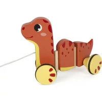 small foot Dřevěná tahací hračka Dino