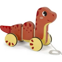 small foot Dřevěná tahací hračka Dino