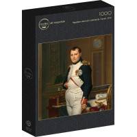 GRAFIKA Čtvercové puzzle Císař Napoleon ve své pracovně v Tuileries 1000 dílků