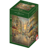 SCHMIDT Dřevěné puzzle Pařížská kavárna 1000 dílků