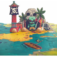 DJECO Giant puzzle Bitva 30 dílků