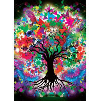 YAZZ Puzzle Barevný strom 1000 dílků