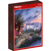 ALIPSON Puzzle Bavorský hrad 500 dílků