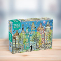 YAZZ Puzzle Belgické město 1000 dílků