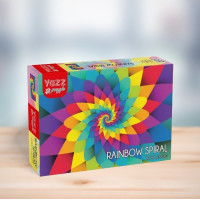 YAZZ Puzzle Duhová spirála 1000 dílků