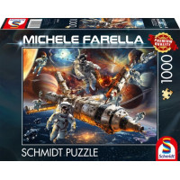 SCHMIDT Puzzle Galaktická magie: Stav bez tíže 1000 dílků