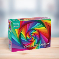 YAZZ Puzzle Komplikovaná duha 1000 dílků