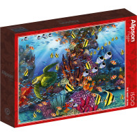 ALIPSON Puzzle Korálový útes zblízka 1500 dílků