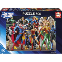 EDUCA Puzzle Liga spravedlnosti 500 dílků